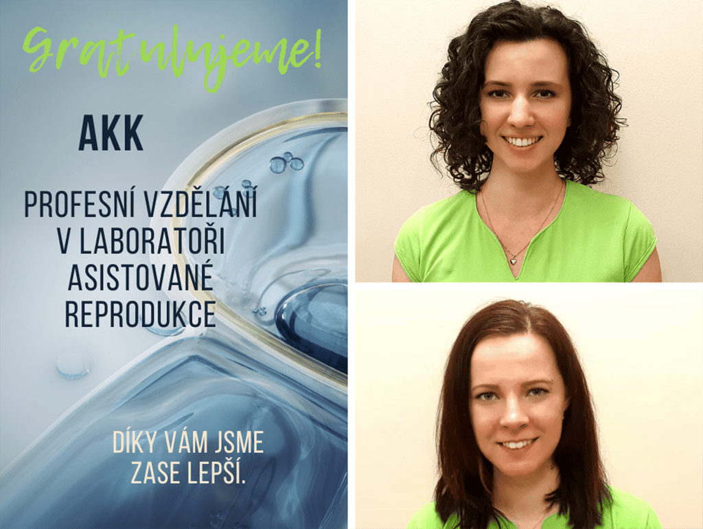 Profesní vzdělání v laboratoři asistované reprodukce: Eliška Smyčková a Sandra Matejová úspěšně složily zkoušky AKK 8 - Sanatorium Helios CZ Profesní vzdělání v laboratoři asistované reprodukce: Eliška Smyčková a Sandra Matejová úspěšně složily zkoušky AKK 7 - Sanatorium Helios CZ